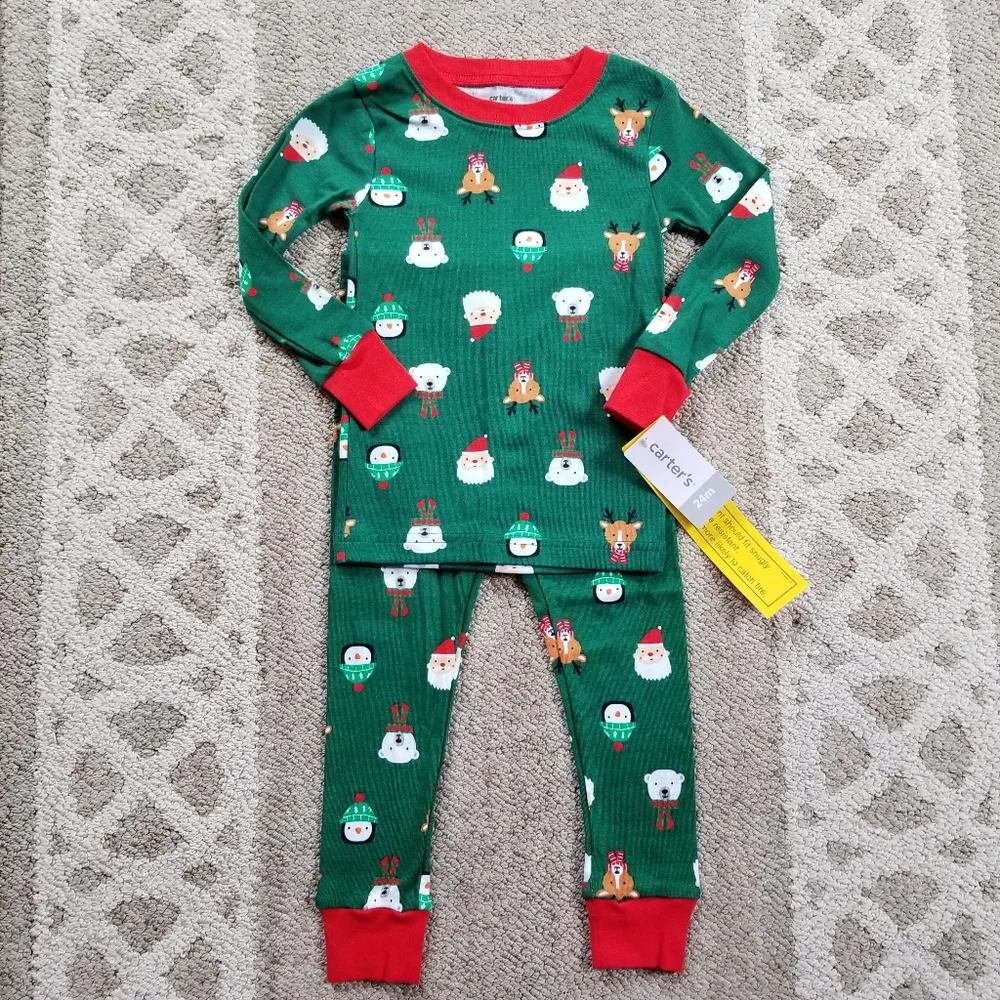 Carter's Christmas Holiday 2-Piece Pajamas